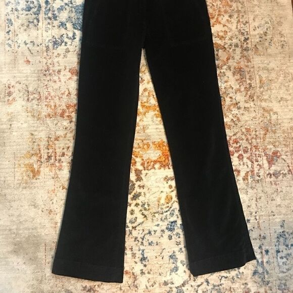 3x1 W3 Patch Bell Crop Pants Black Overdye Women - Picture 6 of 8